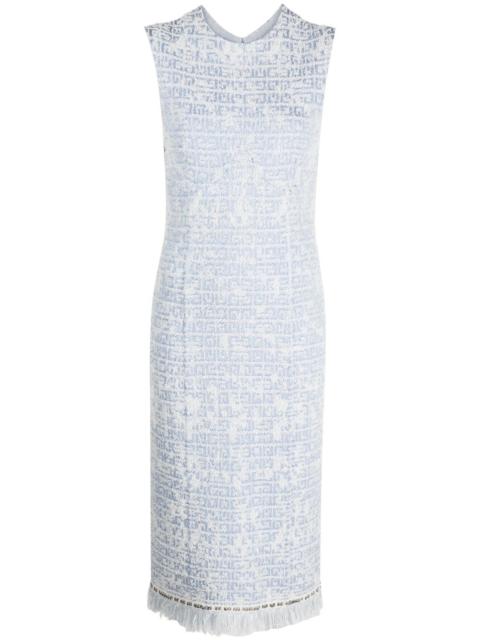 Givenchy 4G jacquard tweed dress