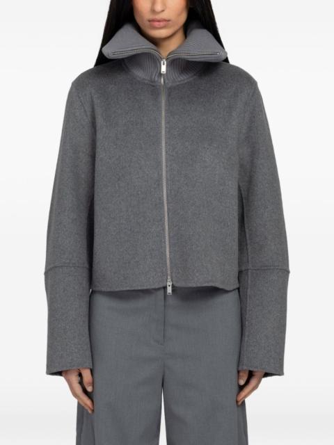 SAMSØE SAMSØE Sacleo ribbed-neck jacket