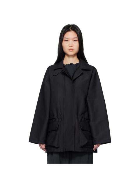 LE17SEPTEMBRE Black Cotton Traveller Jacket