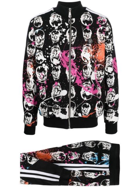 PHILIPP PLEIN skull print tracksuit