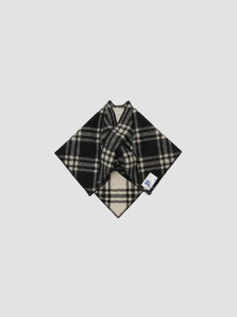 Burberry Women's Rydal Check Wool Scarf - Black