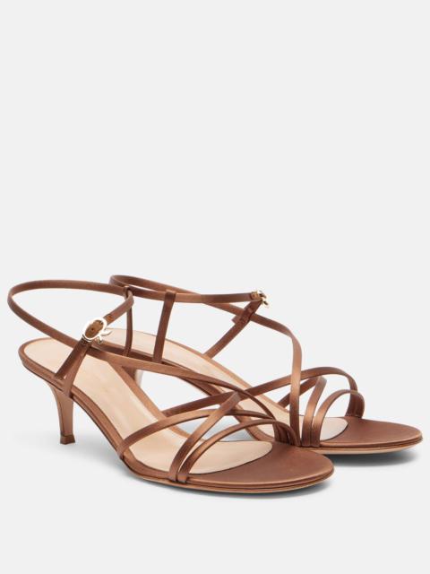 Gianvito Rossi Satin sandals