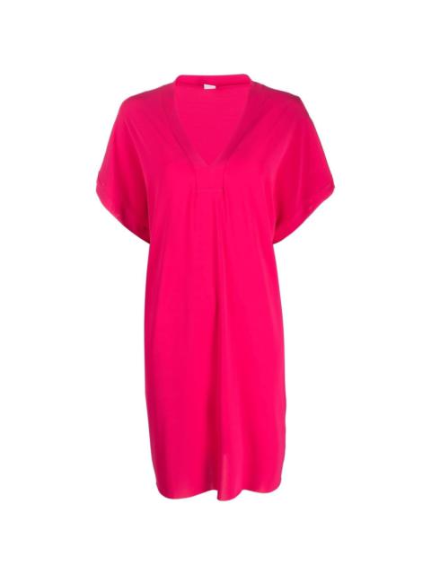 V-neck tunic dress