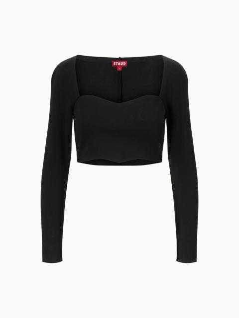 STAUD CORDE TOP BLACK