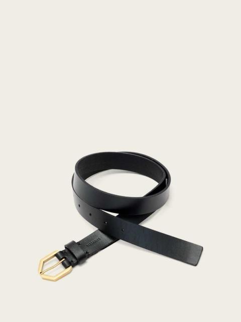 ALLSAINTS AMARA LEATHER WAIST BELT
