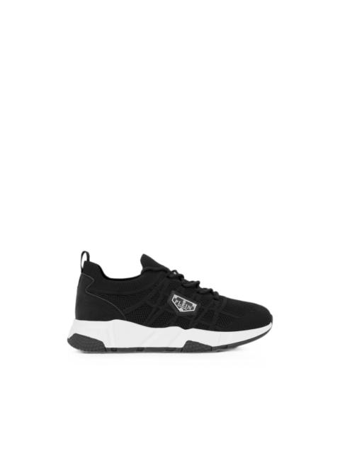 PHILIPP PLEIN Runner Sock Triangle Placca sneakers