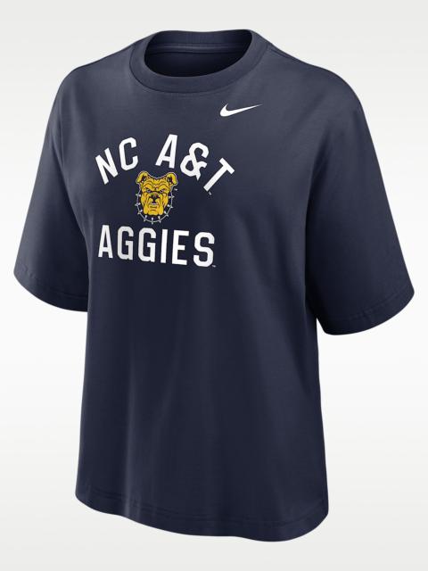 Nike Nike College (North Carolina A&T University) Women's Boxy T-Shirt