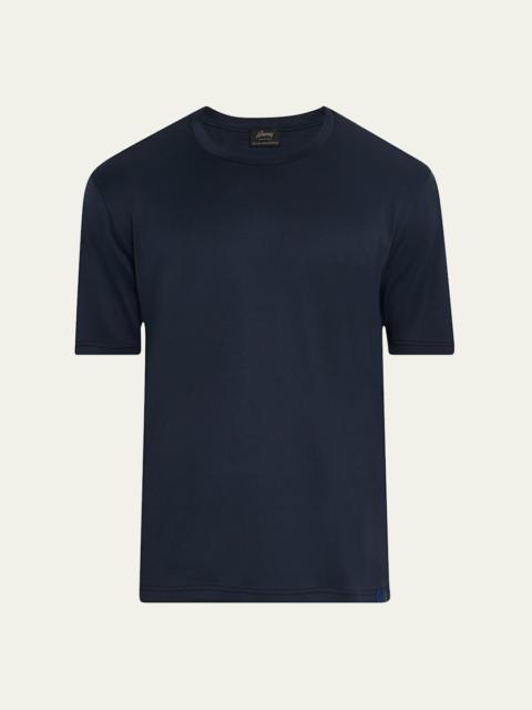 Brioni Men's Sea Island Cotton Crewneck T-Shirt
