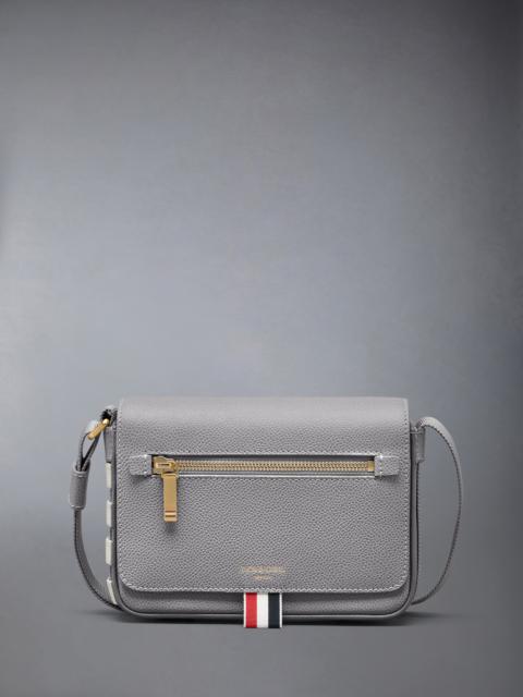 Thom Browne PEBBLE GRAIN 4-BAR SMALL REPORTER BAG