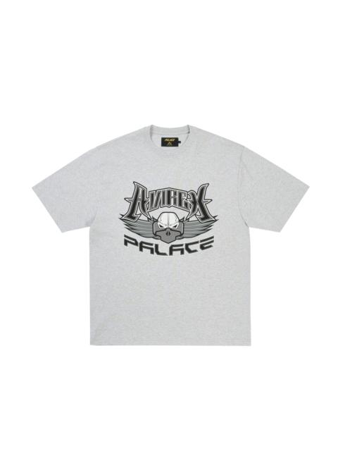 PALACE PALACE AVIREX T-SHIRT GREY MARL