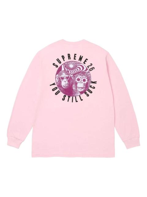Supreme Supreme FW26 You Still Sk L/S T-Shirt 'Light Pink' SUP-FW26-006-PNK