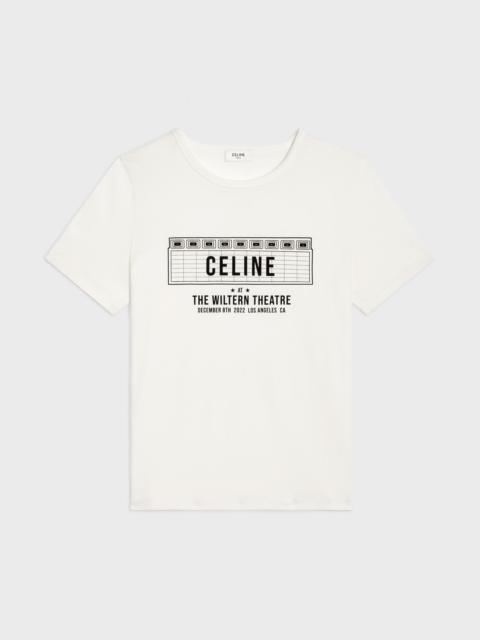 celine california 70's T-shirt in cotton jersey