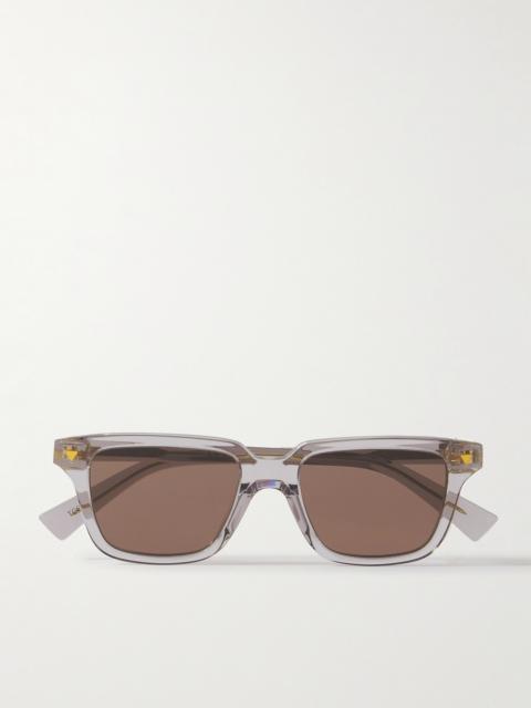 Bottega Veneta Square-Frame Recycled-Acetate Sunglasses