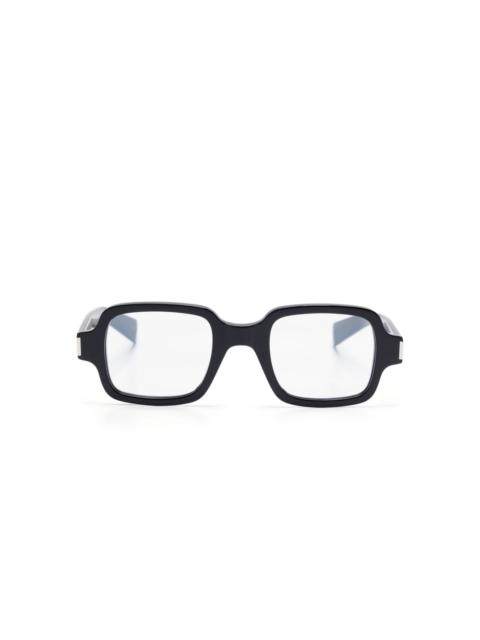 rectangle-frame glasses