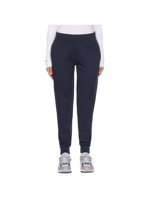 Sunspel Navy Relaxed-Fit Lounge Pants