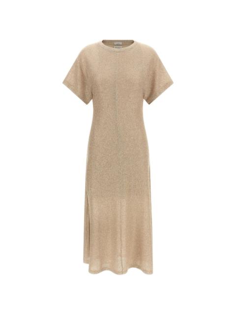 Brunello Cucinelli sequined midi dress