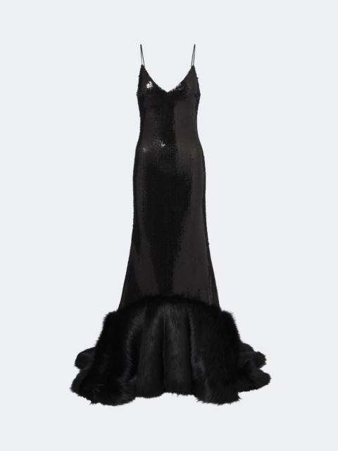 David Koma Sequined gown