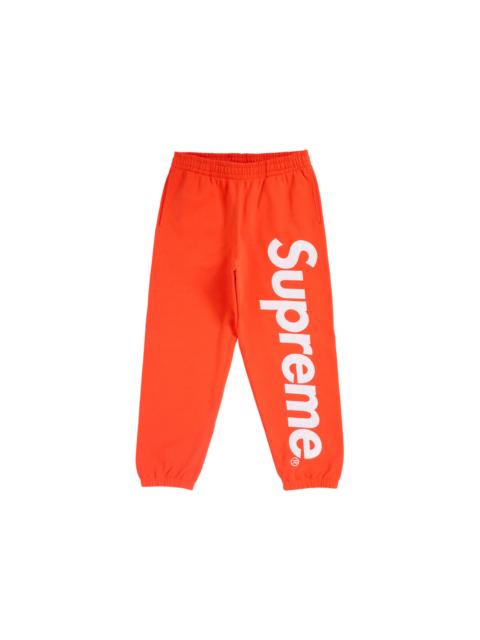 Supreme Supreme Satin Applique Sweatpant FW24 Bright Orange