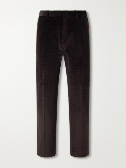 Paul Smith Straight-Leg Cotton-Stretch Corduroy Suit Trousers