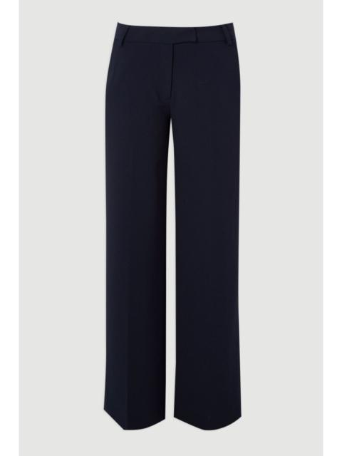 KAREN MILLEN Compact Stretch Essential Tailored Straight Leg Trouser