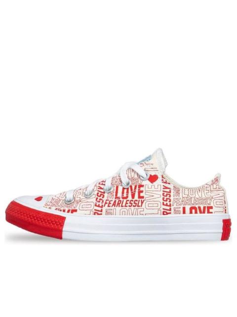 Converse (WMNS) Converse Love Fearlessly Chuck Taylor All Star Low Top Red 567311C