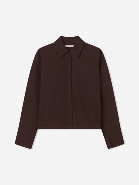 CO Fitted Shirt in Cotton Poplin