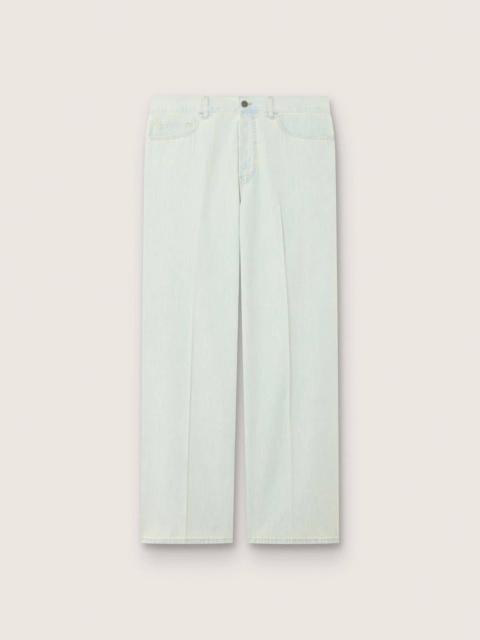 Golden Goose Men’s jeans in light blue denim