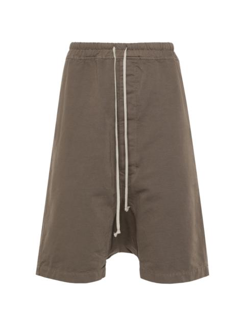 Drawstring Pods drop-crotch shorts