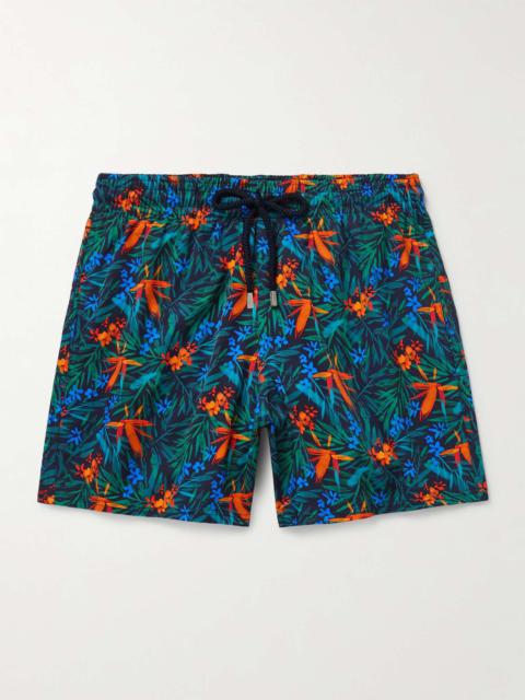 Vilebrequin Moorise Straight-Leg Mid-Length Printed Swim Shorts