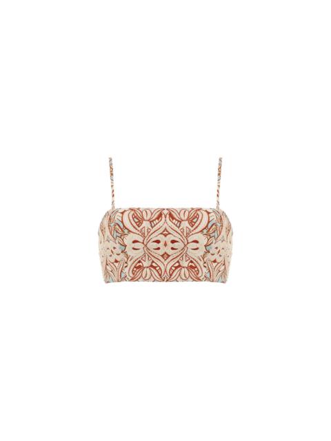 Agua by Agua Bendita Acara Calados Cropped Top