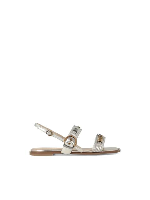 PINKO beaded flat sandals