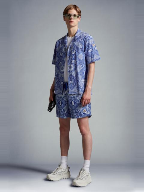 Moncler Bandana Print Swim Shorts