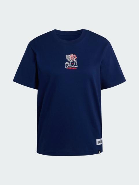 adidas MINI EMBROIDERY GRAPHIC T-SHIRT