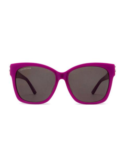 Logo Square Frame Sunglasses