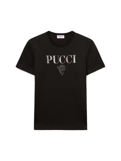 PUCCI logo-print cotton T-shirt