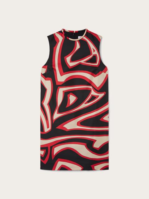 PUCCI LABIRINTO PRINT SLEEVELESS DRESS