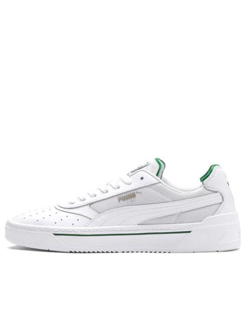 PUMA PUMA Cali Retro Low Top Skate Shoes White Green 369337-02