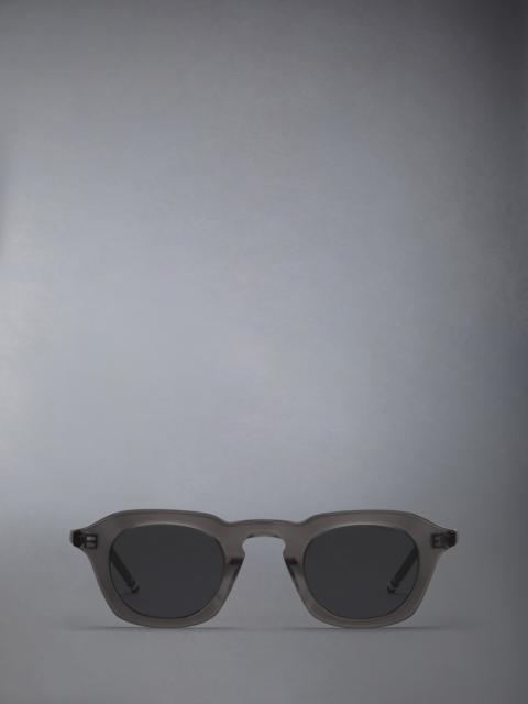 Thom Browne ACETATE OVAL SUNGLASSES