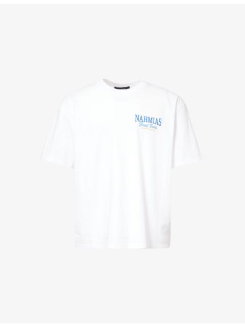 NAHMIAS Boat Tours Boxy Cotton-Jersey T-Shirt