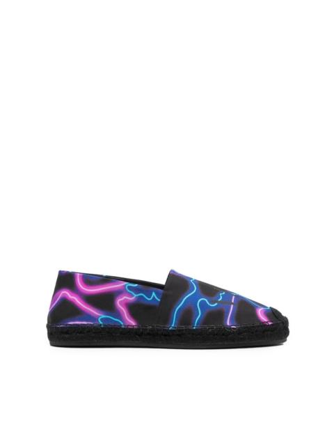 Valentino VLTN logo-print espadrilles