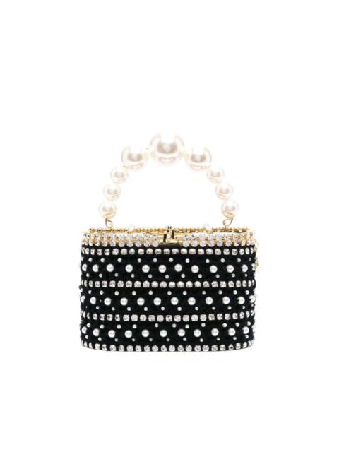 Rosantica Holli Megeve embellished crochet tote bag