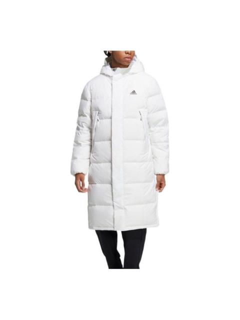 adidas (WMNS) adidas Long Down Jacket 'White' HZ2600