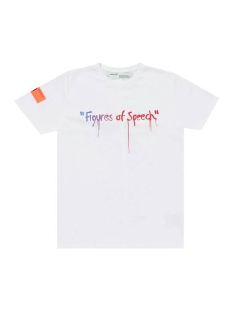 Off-White x Simon Brown MCA Chicago Figures Of Speech T-Shirt 'White'