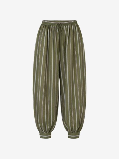 Cinq à Sept Sullivan stripe trousers