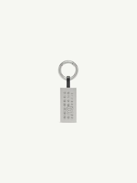 MM6 Maison Margiela Numeric Plaque Bag Charm