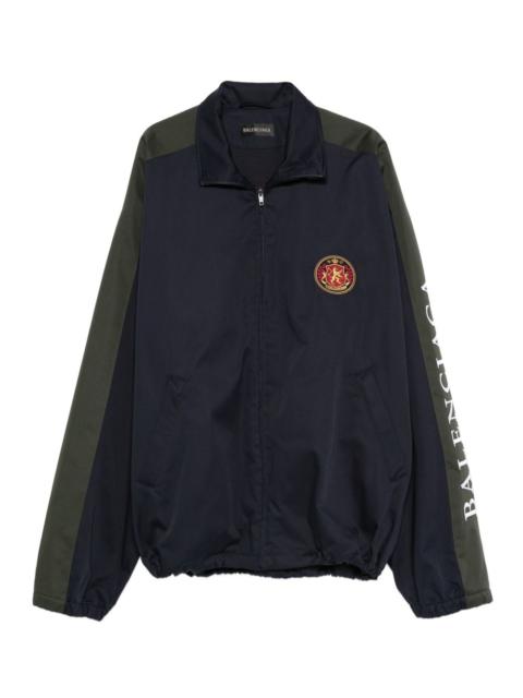 BALENCIAGA twill zip-up jacket