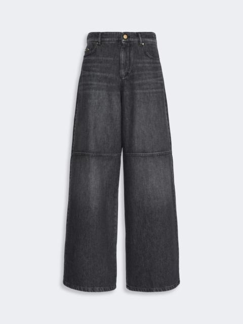 'S Max Mara BERLINA Straight-fit cotton denim jeans - BLACK