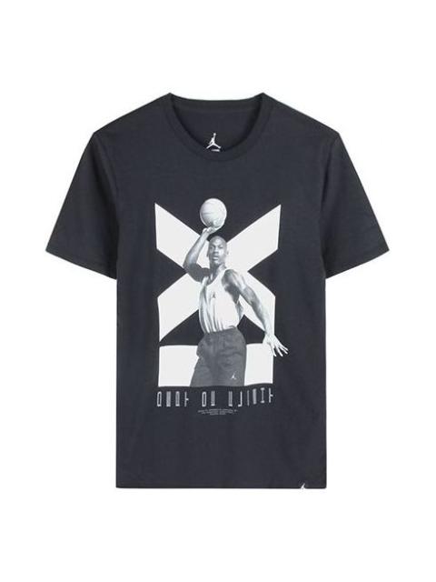 Jordan Air Jordan 11 Printing Sports Short Sleeve Black 916047-010