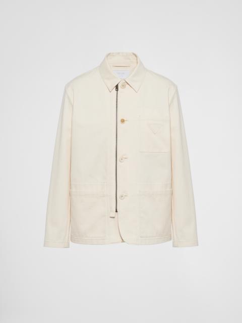 Cotton blouson jacket