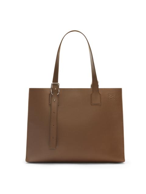 Loewe Buckle Horizontal Tote in classic calfskin